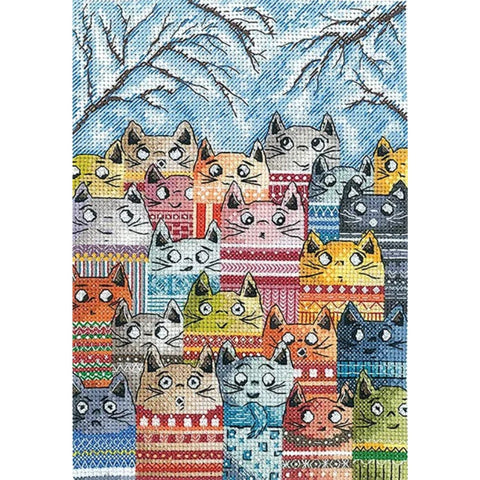 Cross Stitch Embroidery Kit Voices of Spring, Andriana
