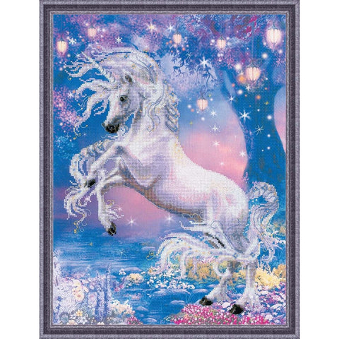 Unicorn Cross Stitch Kit RIOLIS 0024 PT