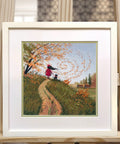 Cross Stitch Embroidery Kit Autumn Wind Design, Oven