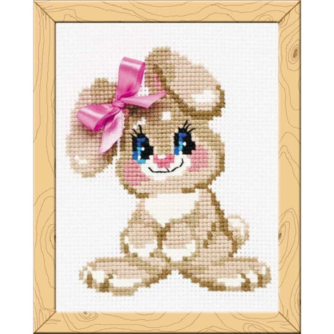 Baby rabbit Cross Stitch Kit RIOLIS HB105