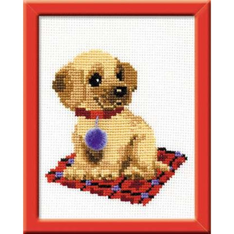 Puppy Cross Stitch Kit RIOLIS HB067