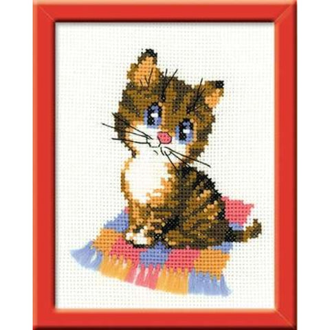 Kitten Cross Stitch Kit RIOLIS HB068