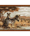 Zebras in the Savannah - Cross Stitch Kit from RIOLIS Ref. no.:1143