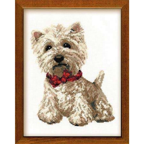 West Highland White Cross Stitch Kit RIOLIS 945