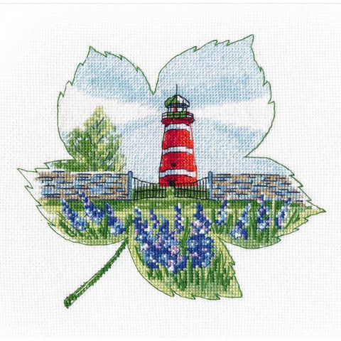 Narsholmen Lighthouse Cross Stitch Kit