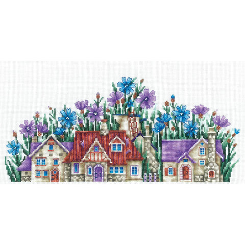 Cornflower Cross Stitch Kit, Andriana