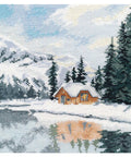 Lake Louise Landscape Cross Stitch Kit