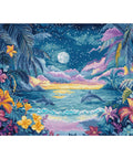 Cross Stitch Embroidery Kit Blue Mirage, Letistitch