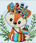 Indian Fox 20x20 Diamond Painting Set CS2532