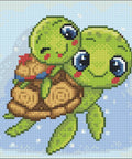Little Turtles 20x20 Diamond Painting Set CS2536