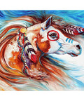 Wind Of Thunder Indian War Horse Diamond Painting Set CS2563