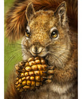 Squirrel Totem Diamond Painting Set CS2567