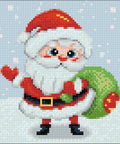 Christmas Santa 20x20 Diamond Painting Set CS2697
