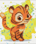 Little Tiger 20x20 Diamond Painting Set CS2700