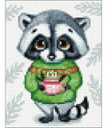 Cute Racoon 15x20 Diamond Painting Set CS2701