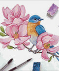 Bird 40x40 Diamond Painting Set CS2713