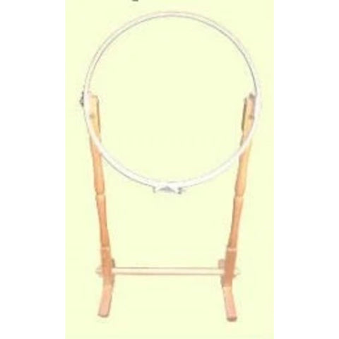 Elbesee 45 cm Quilting and Embroidery Hoop, Natural Beech Wood, Double Ring, Metal Screw, for Large Projects