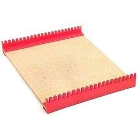 Elbesee 20x20 cm Square Embroidery and Weaving Frame, Stable Textile Craft Hoop for Small Projects, Yarn and Thread Work
