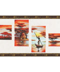 AI012 Evening Africa Cross Stitch Kit from Golden Fleece