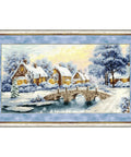 LP026 Winter Sunset Cross Stitch Kit from Golden Fleece