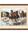 Z017 Dance with Water Splashes Cross Stitch Kit