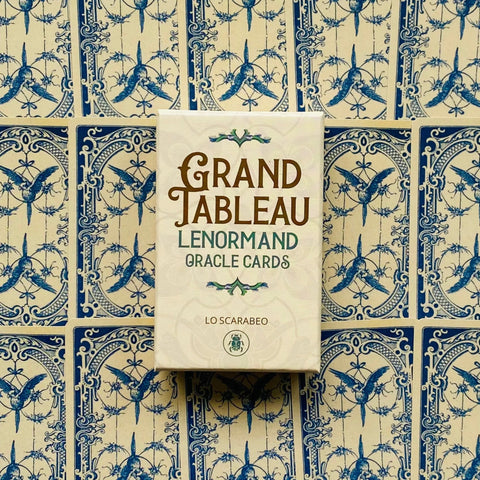 Grand Tableau Lenormand Oracle cards Lo Scarabeo