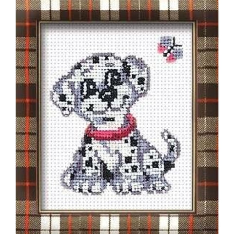 Dalmatian Dog Cross Stitch Kit RIOLIS 150