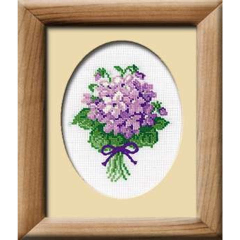 Violets Cross Stitch Kit RIOLIS 240