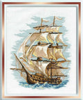 Ship - Cross Stitch Kit from RIOLIS Ref. no.:479