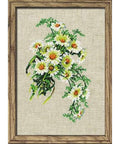 Bouquet of Camomiles - Cross Stitch Kit from RIOLIS Ref. no.:582 - Hobby.lt 🇬🇧