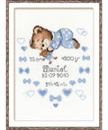 Boys Birth Announcement - Cross Stitch Kit from RIOLIS Ref. no.:1124