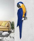 3D Papercraft Kit Ara parrot (Blue) PP-1ARA-3BLU