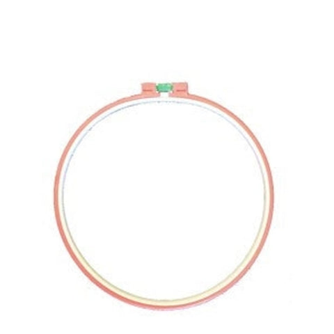 Adjustable Plastic Embroidery Hoop with Screw, 26 cm, for Cross Stitch, Hand Embroidery and Appliqué