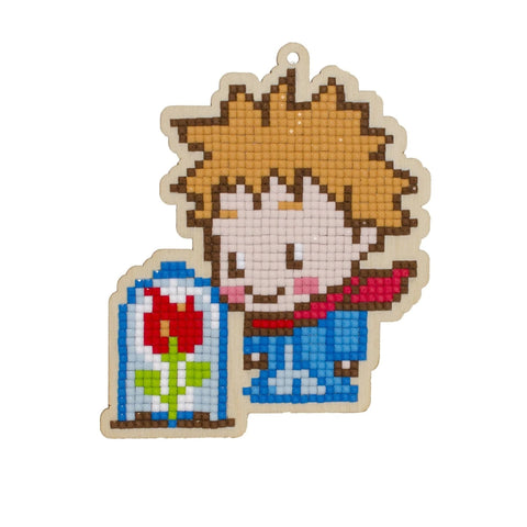 Wood Diamond Mosaic Kit Prince and Rose, Wizardi Wood