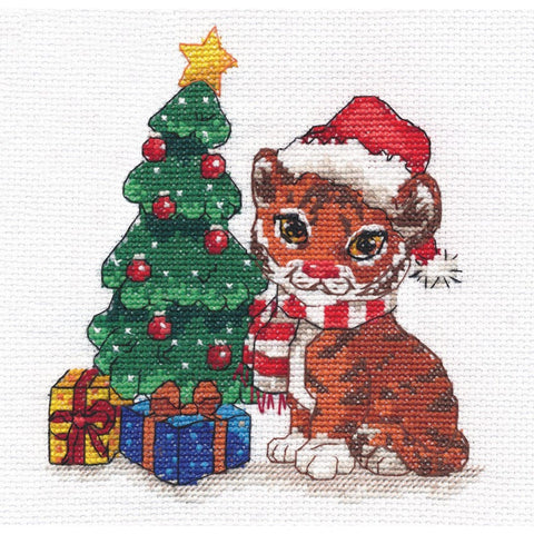 Christmas Cross Stitch Kit Oven