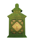 Wooden Lantern Pincushion Kind Fox by Wizardi