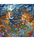 Halloween Cross Stitch Kit Haunted Happenings Letistitch