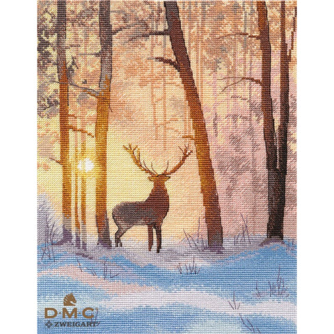 Winter Forest Cross Stitch Kit, Oven