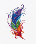 Feather Cross Stitch Kit, Oven