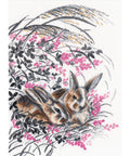 Rabbit Cross Stitch Kit, Oven