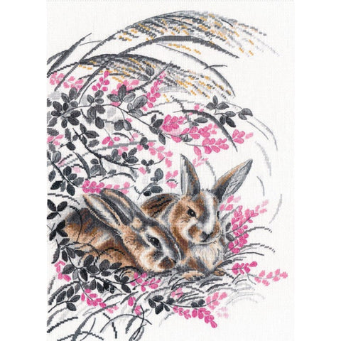 Rabbit Cross Stitch Kit, Oven