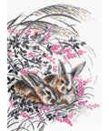 Rabbit Cross Stitch Kit, Oven