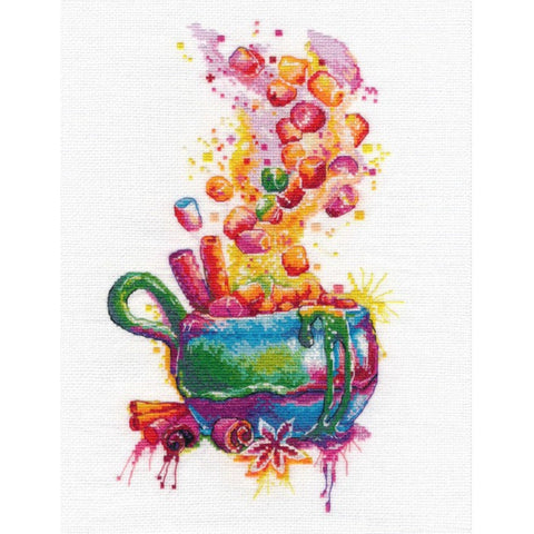 Magic Marshmallow Cross Stitch Kit, Oven