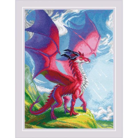 Your Mighty Dragon. Cross Stitch kit by RIOLIS Ref. no.: 2127