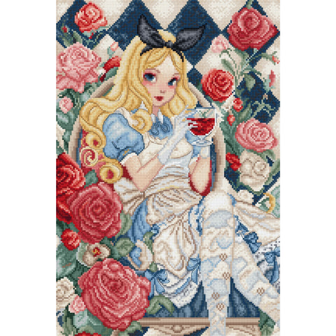 Cross Stitch Embroidery Kit Wonderland Fantasy Letistitch