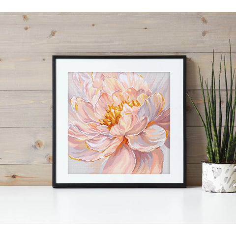 Floral Cross Stitch Kit Letistitch