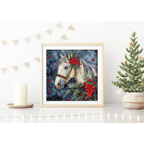 Letistitch Cross Stitch Kit Winter Horse