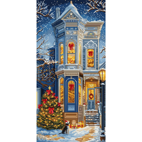 Cross Stitch Kit Victorian Christmas Letistitch