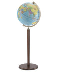 Globe Vasco da Gama - Light Blue Political. Handmade Quality From Italy