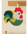 Cross Stitch Kit Rooster Motif Oven